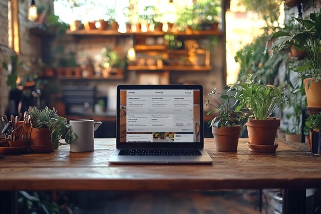 Formularz kontaktowy na ekranie